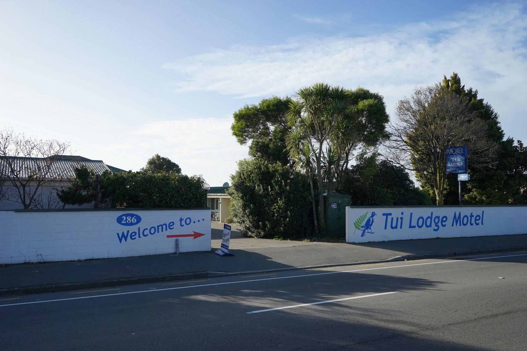 Tui Lodge Motel Christchurch Eksteriør bilde