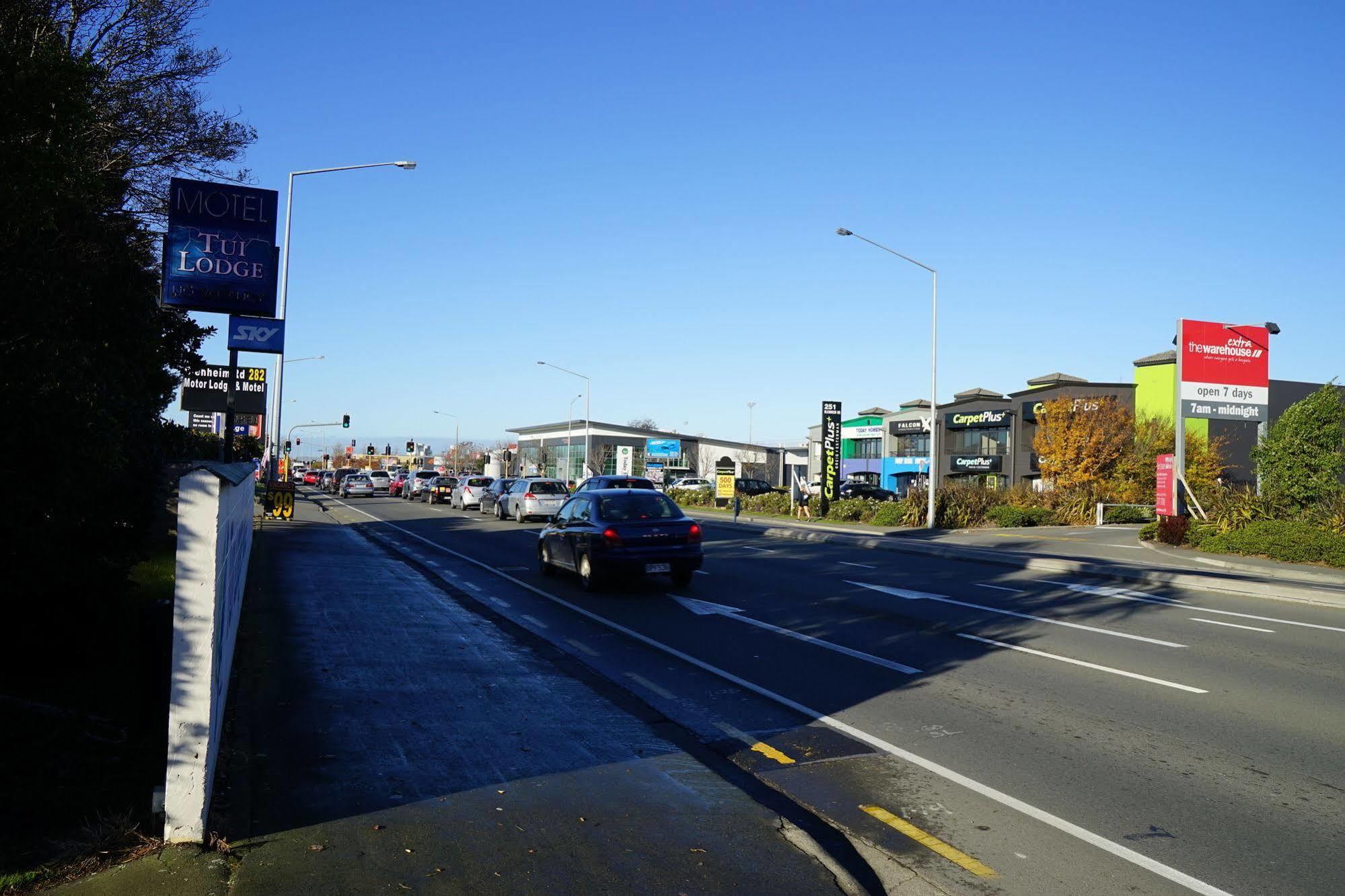 Tui Lodge Motel Christchurch Eksteriør bilde